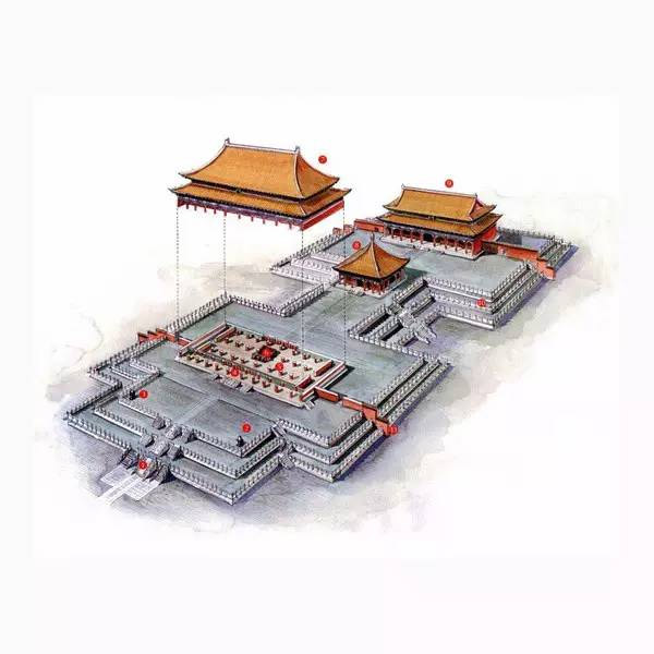 中式建筑效果圖